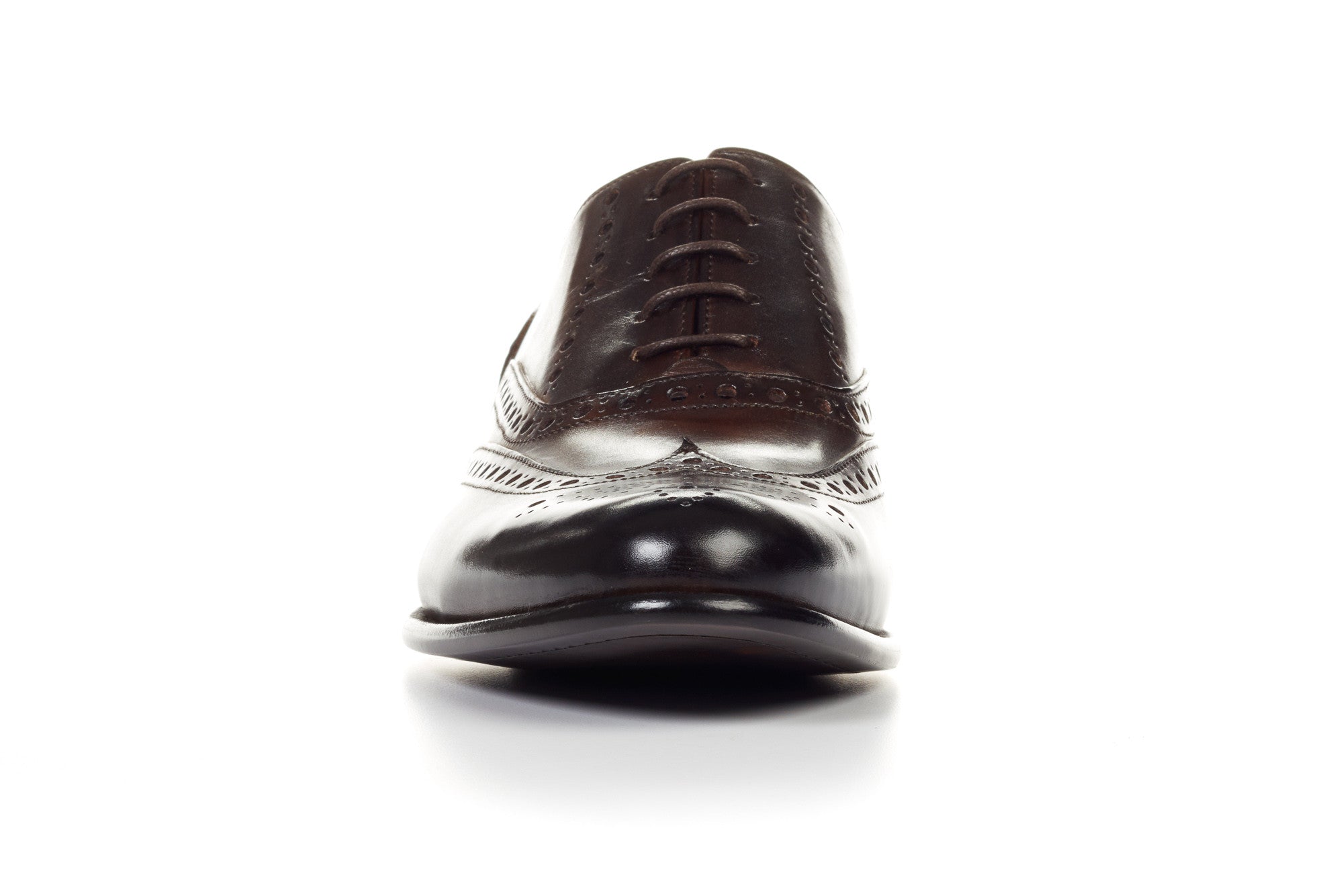 The West II Wingtip Oxford - Chocolate