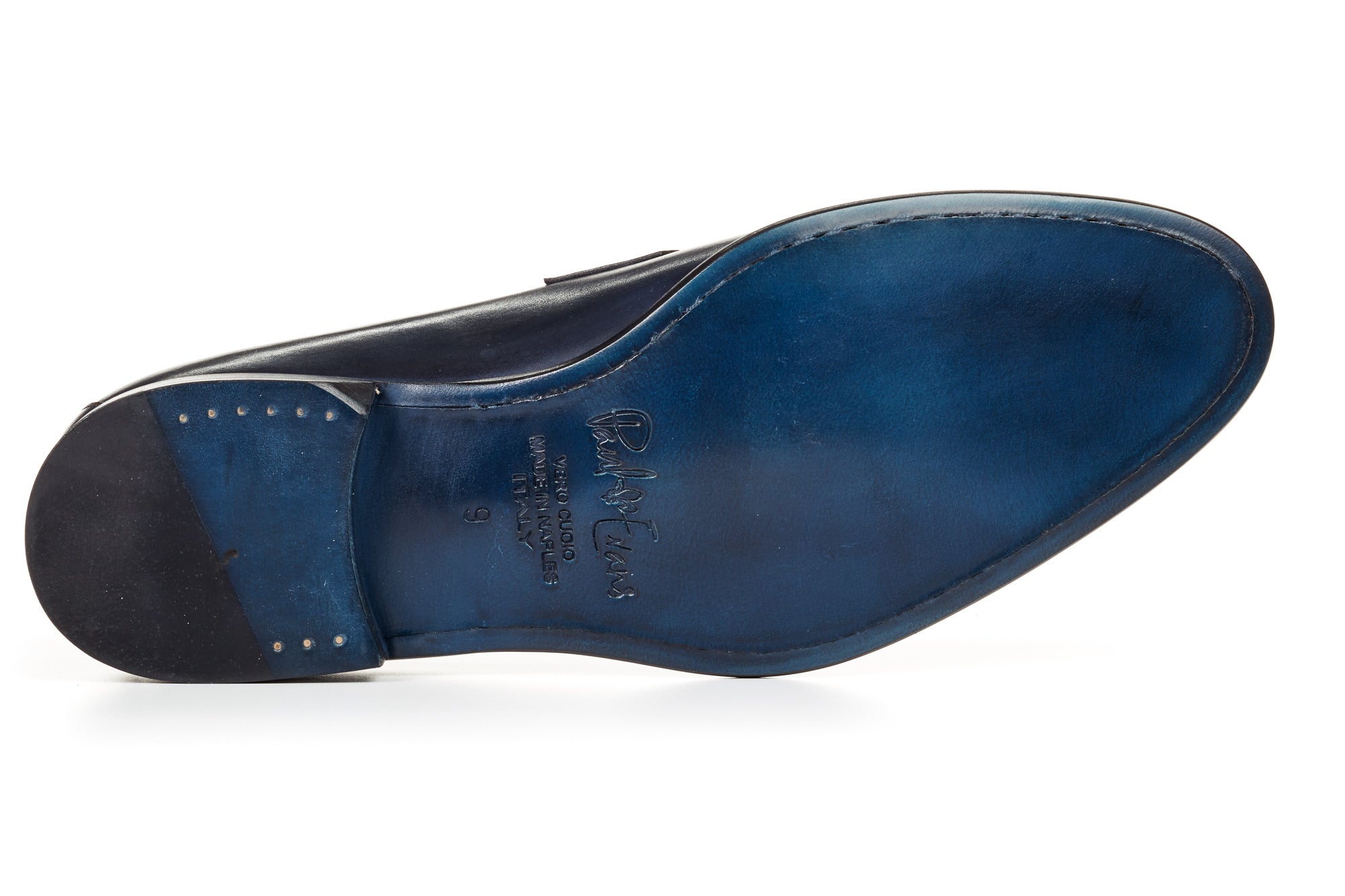 The Stewart Penny Loafer - Midnight Blue Paul Evans The Stewart Penny Loafer - Midnight Blue Paul Evans