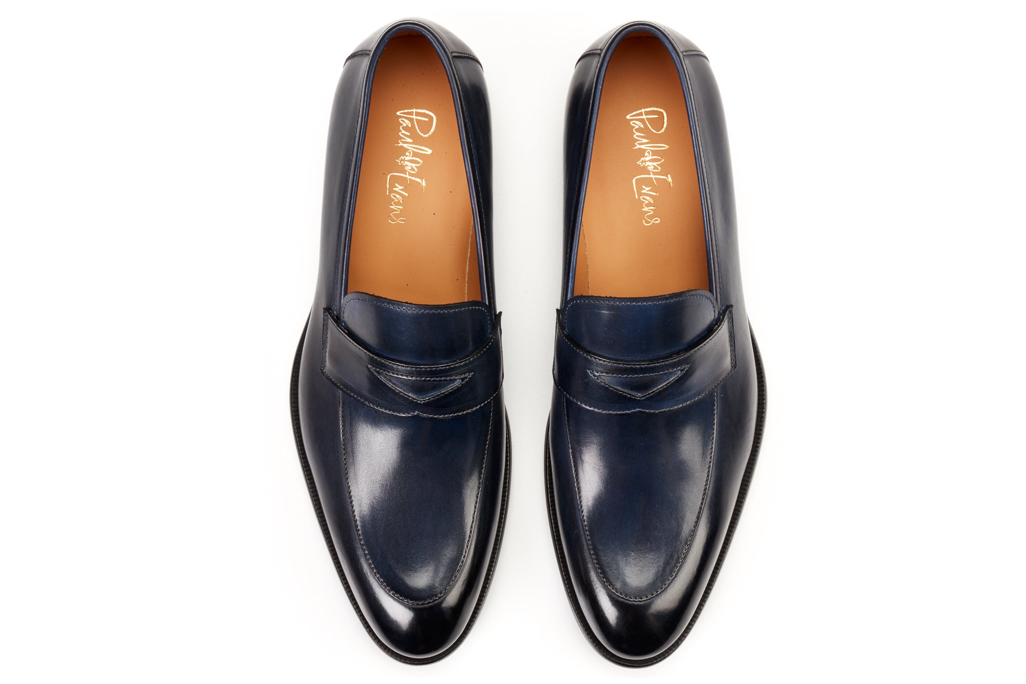 The Stewart Penny Loafer - Midnight Blue – Paul Evans
