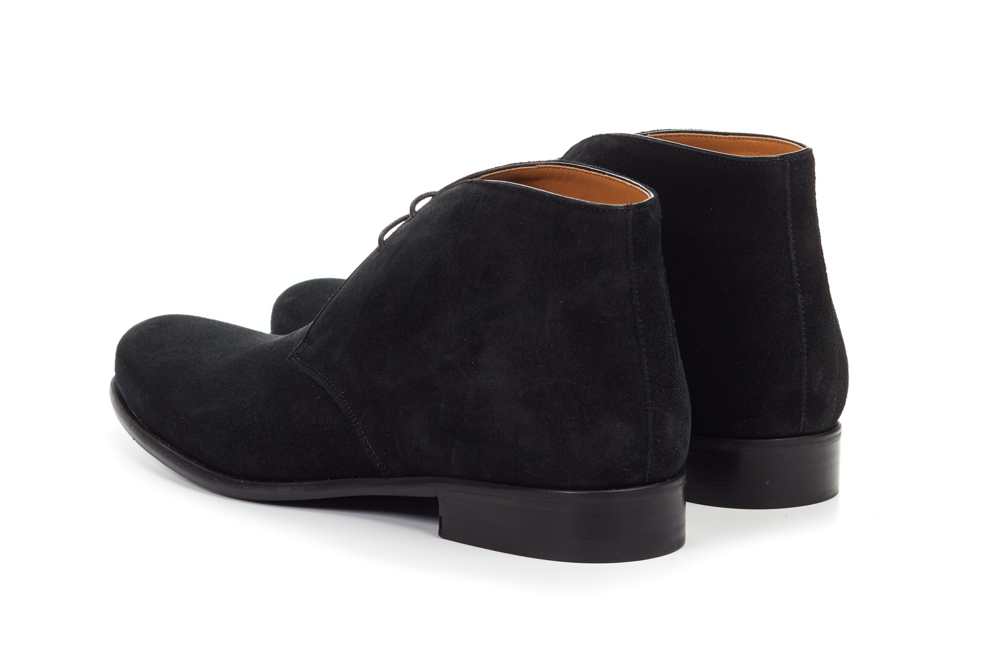 The Newman Chukka Boot - Nero Suede