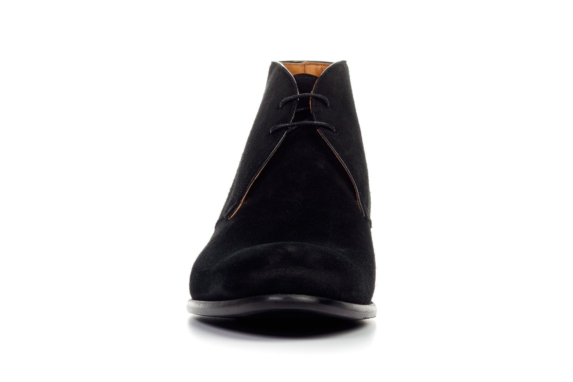 The Newman Chukka Boot - Nero Suede