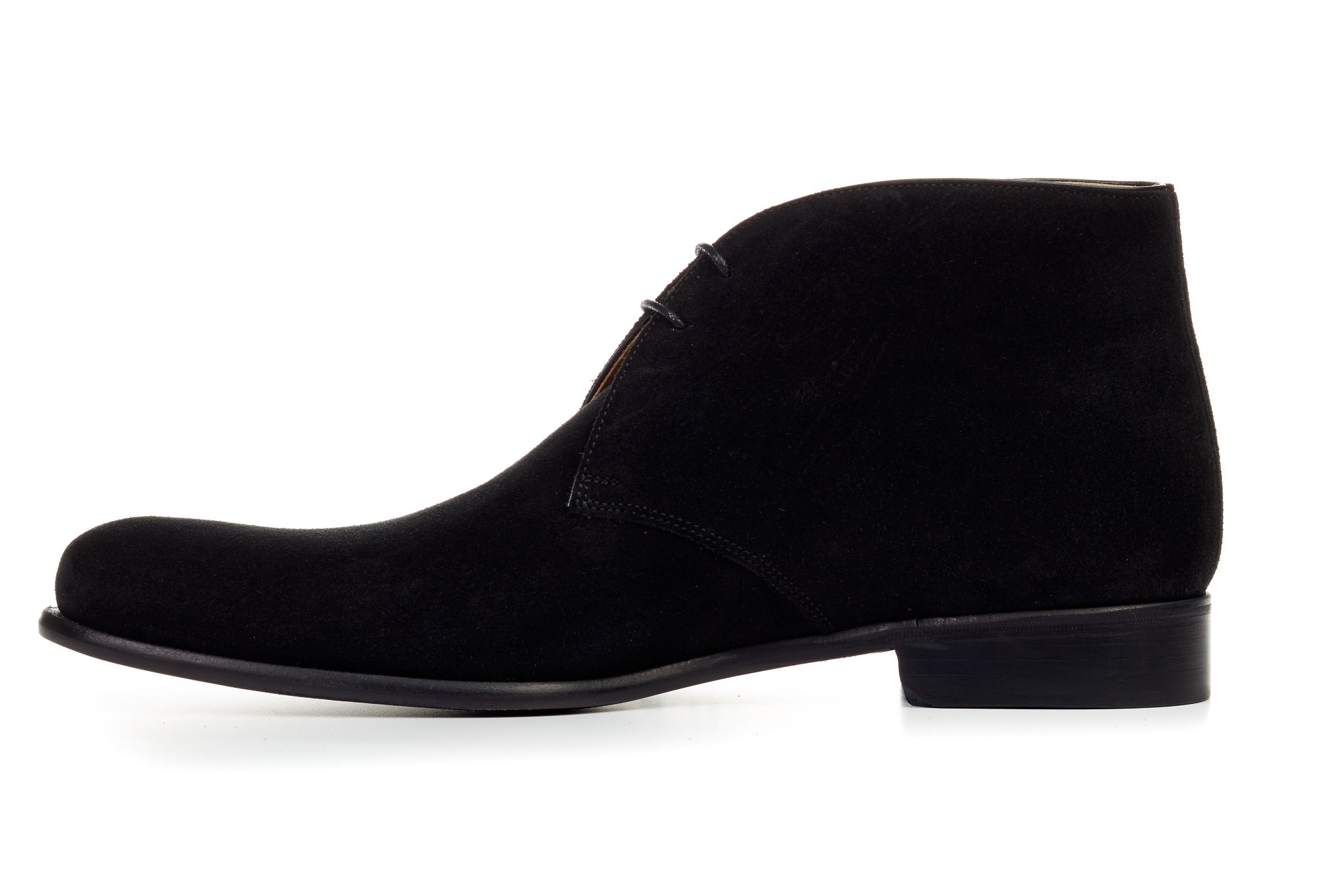 The Newman Chukka Boot - Nero Suede