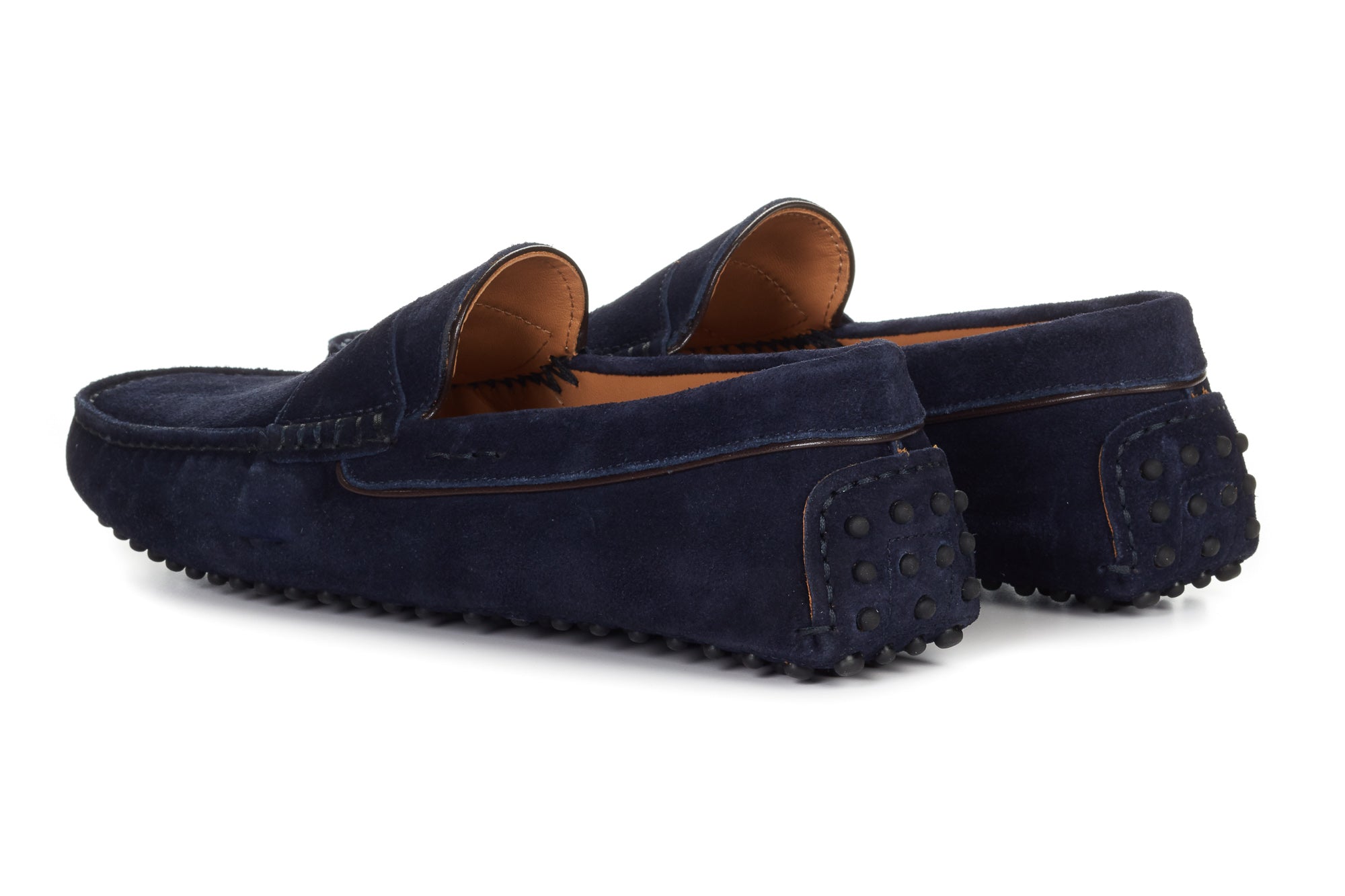 The McQueen Driving Loafer - Midnight Blue Suede