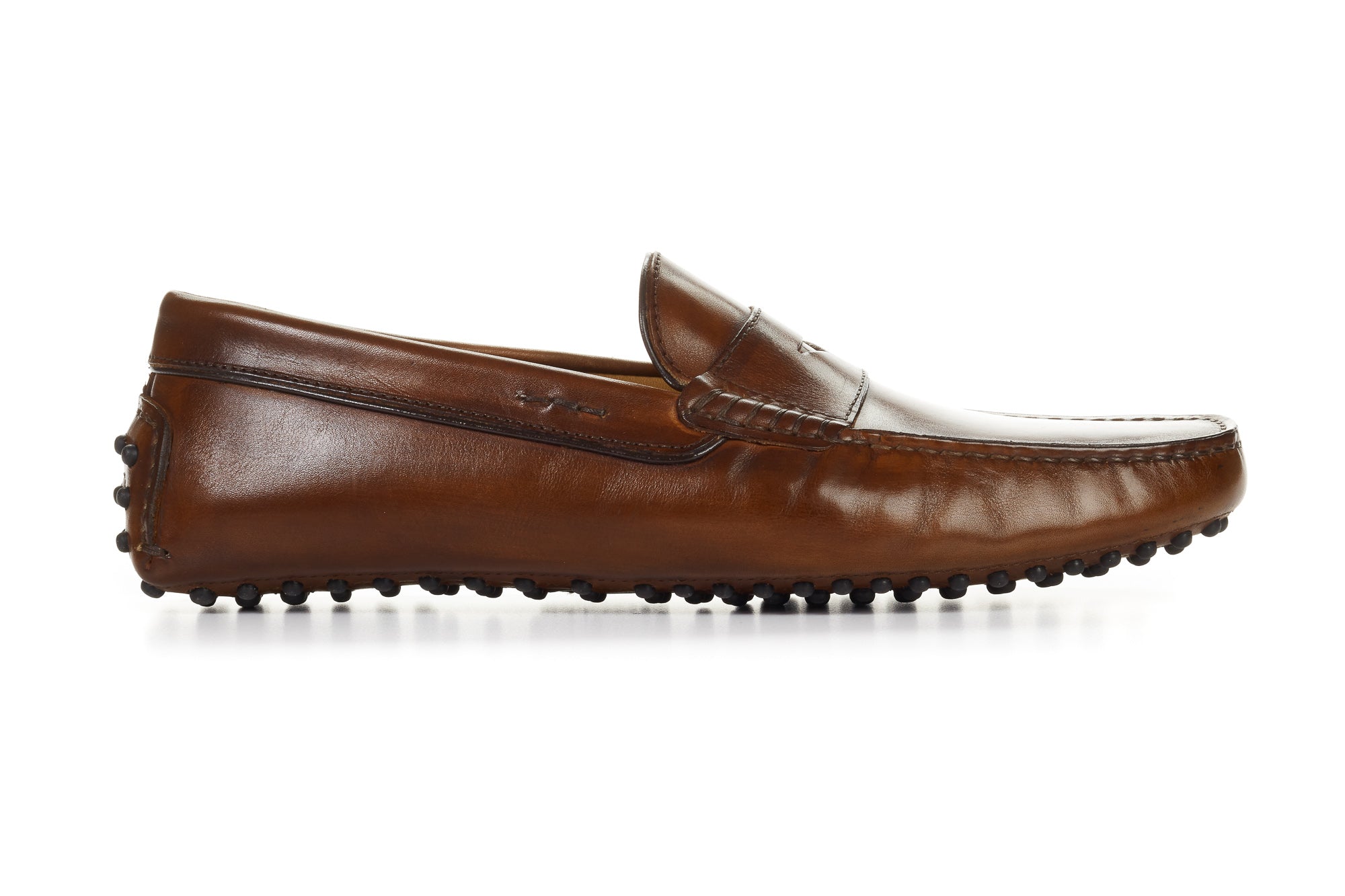 The McQueen Driving Loafer Marrone - Main Image