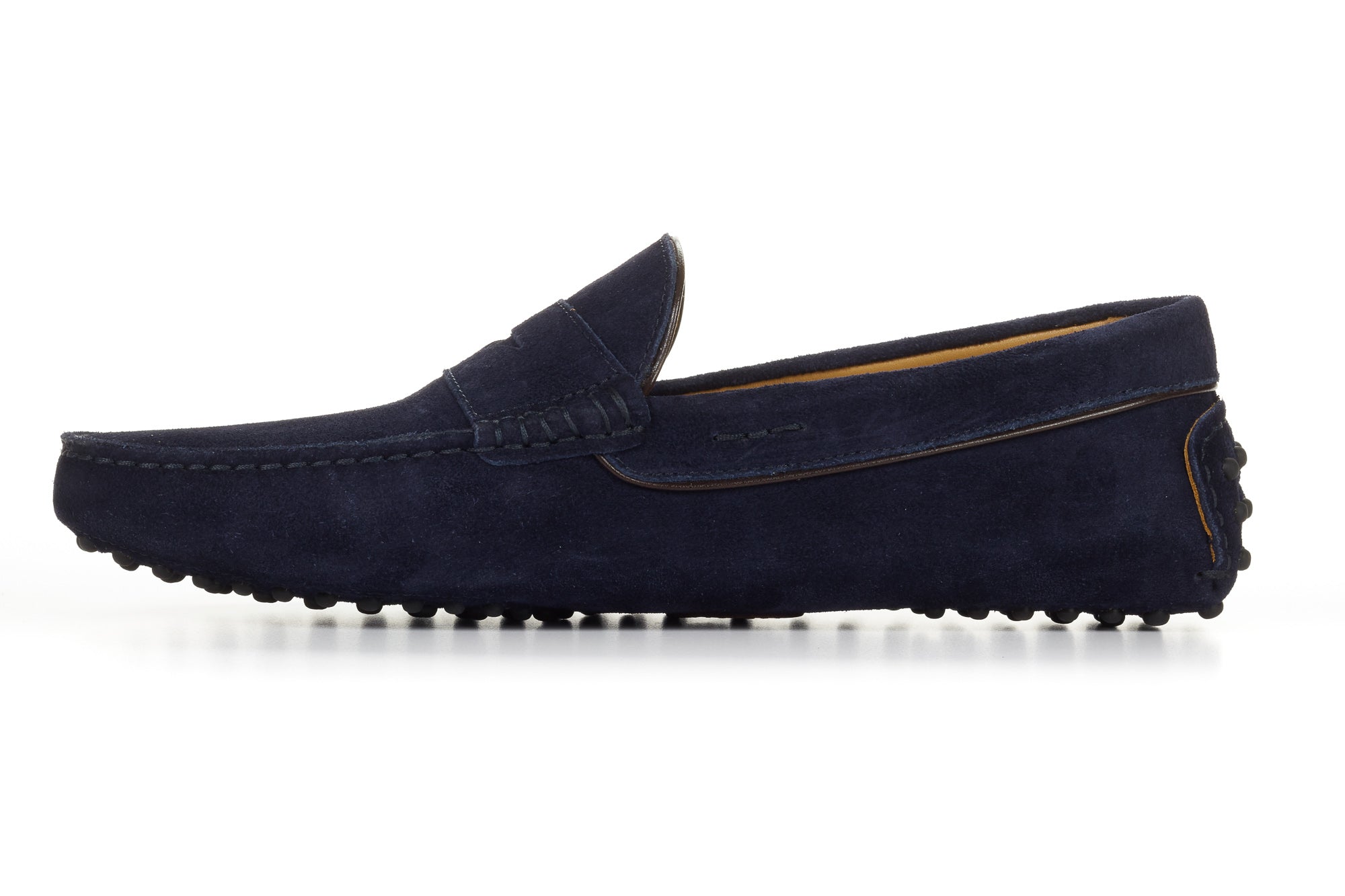 The McQueen Driving Loafer - Midnight Blue Suede – Paul Evans