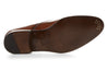 Paul Evans Handmade Italian Leather Men's Dress Shoes - The Lancaster Chukka Boot - Marrone