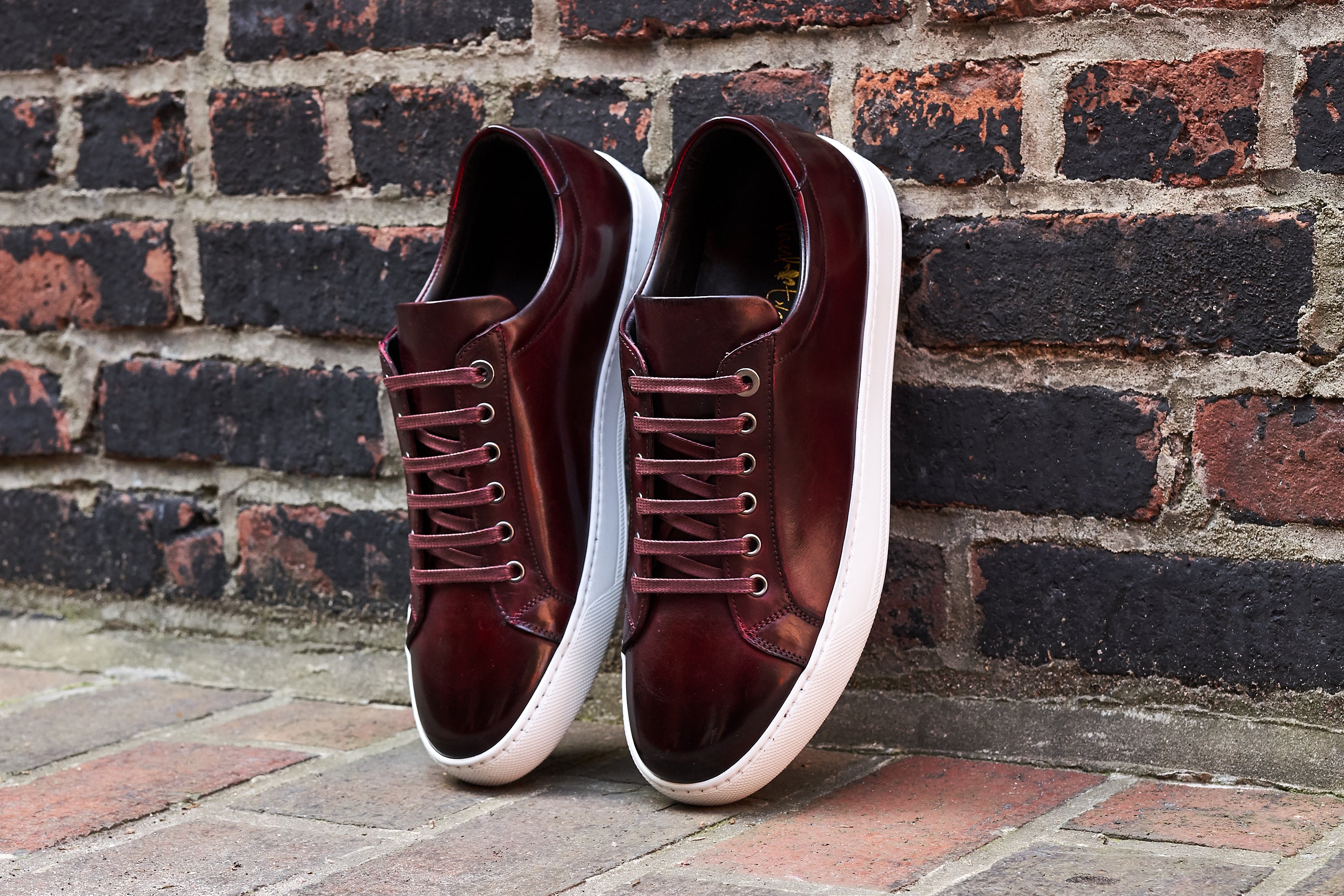 The Smith Low-Top Sneaker - Oxblood