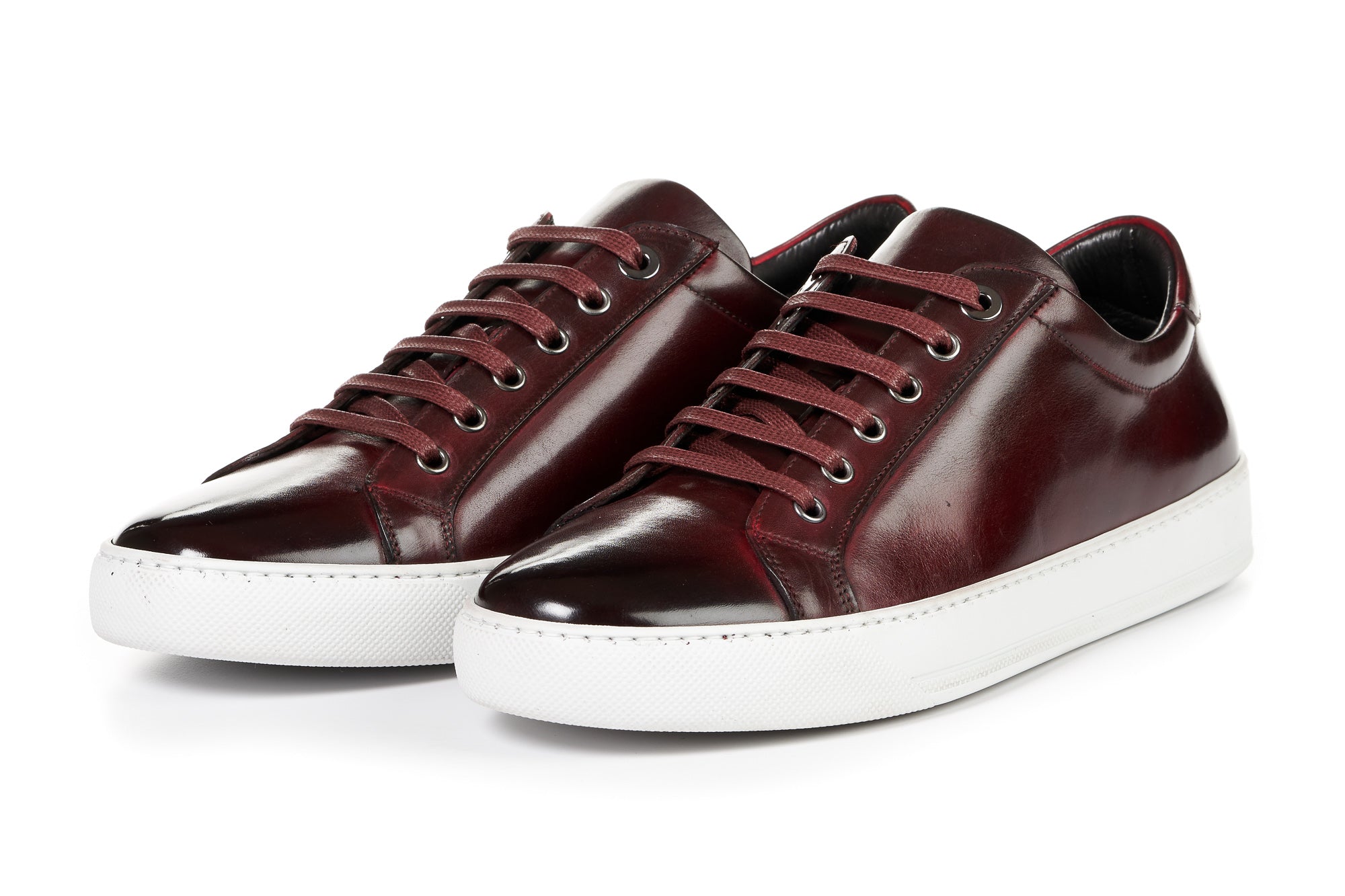 The Smith Low-Top Sneaker - Oxblood