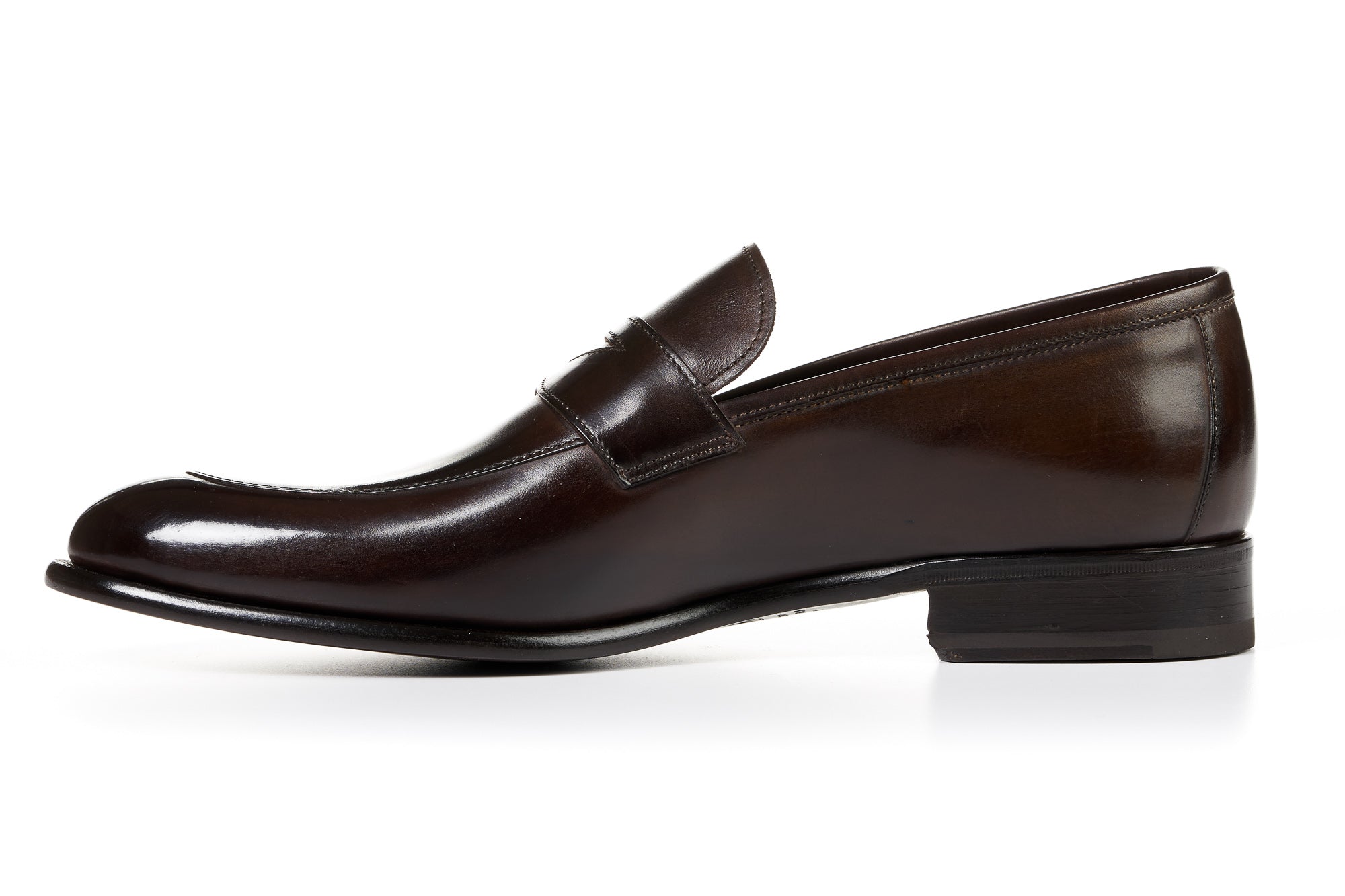 The Stewart Penny Loafer - Chocolate Brown – Paul Evans
