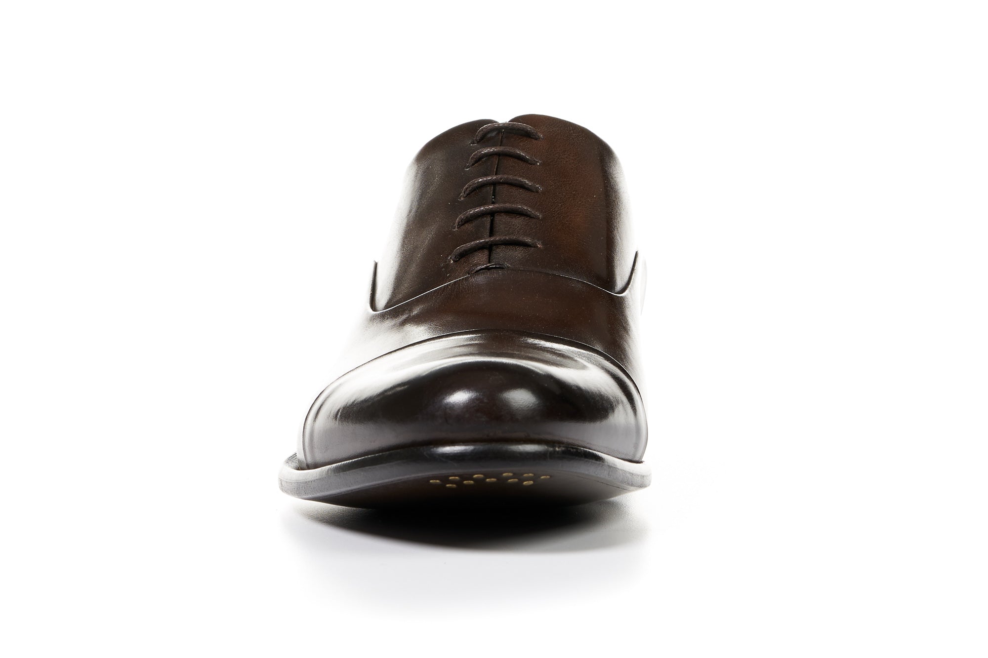 The Cagney Cap-Toe Oxford - Chocolate