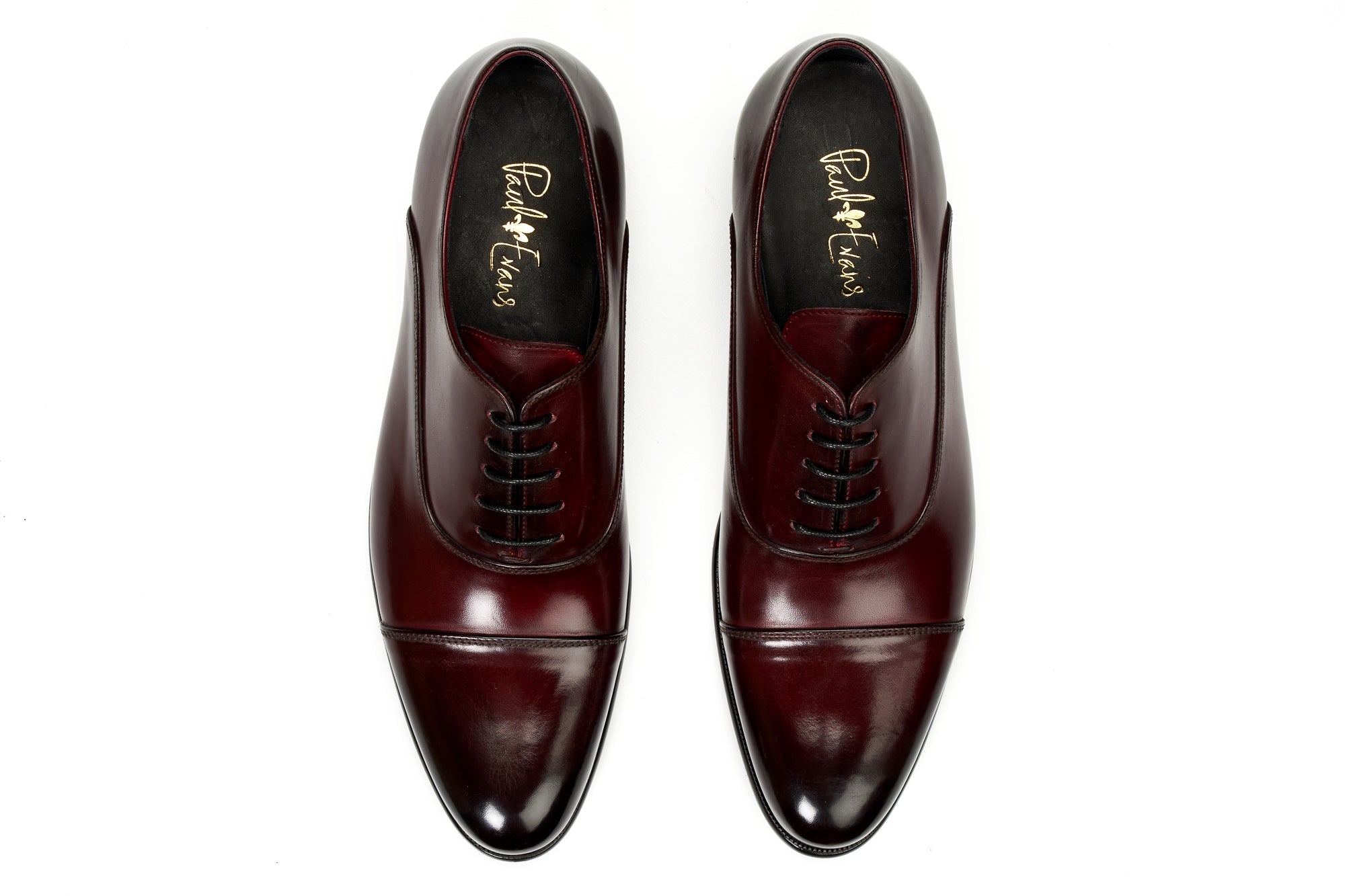 The Cagney II Stitched Cap-Toe Oxford - Oxblood