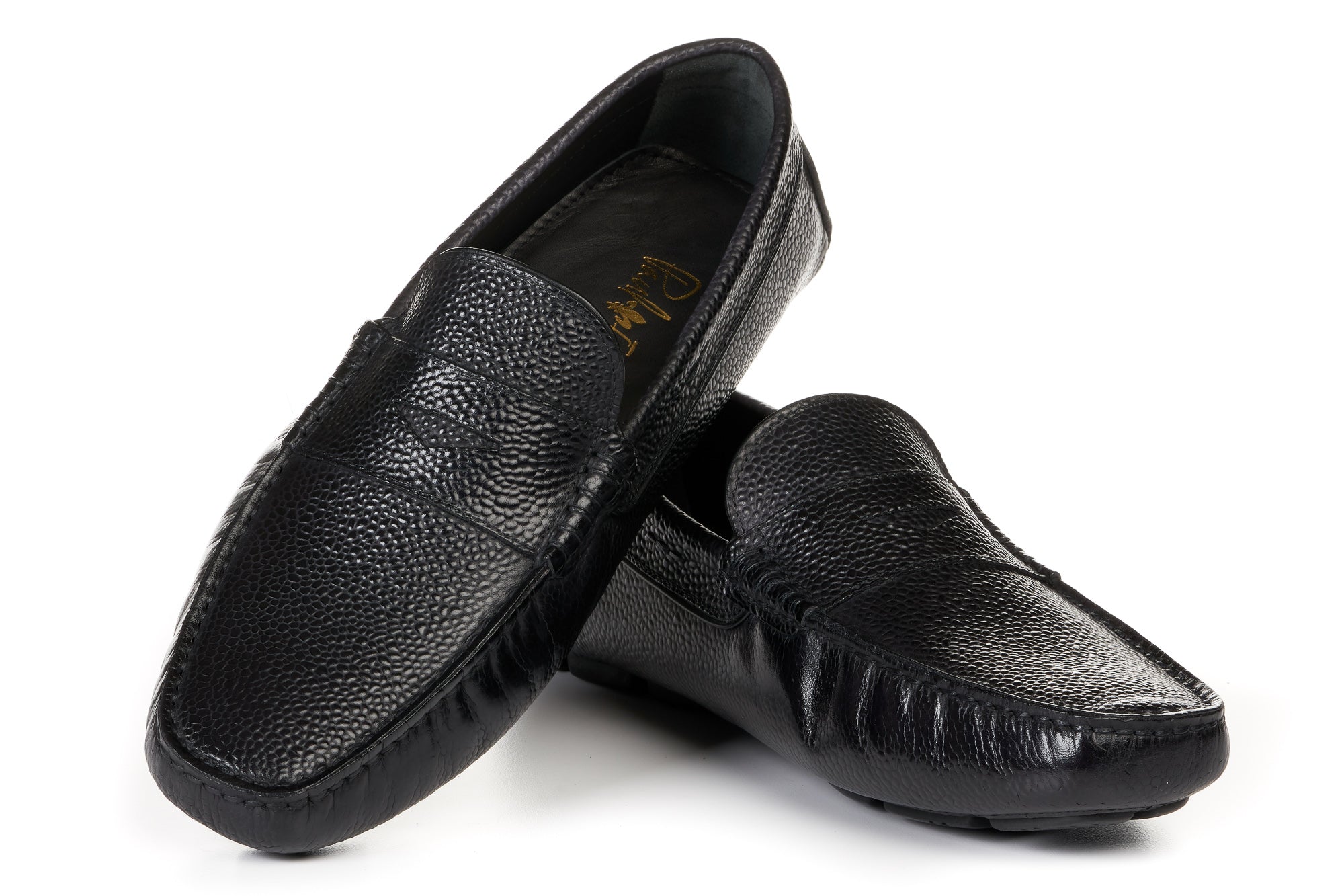 The McQueen Driving Loafer Black/Nero – Paul Evans