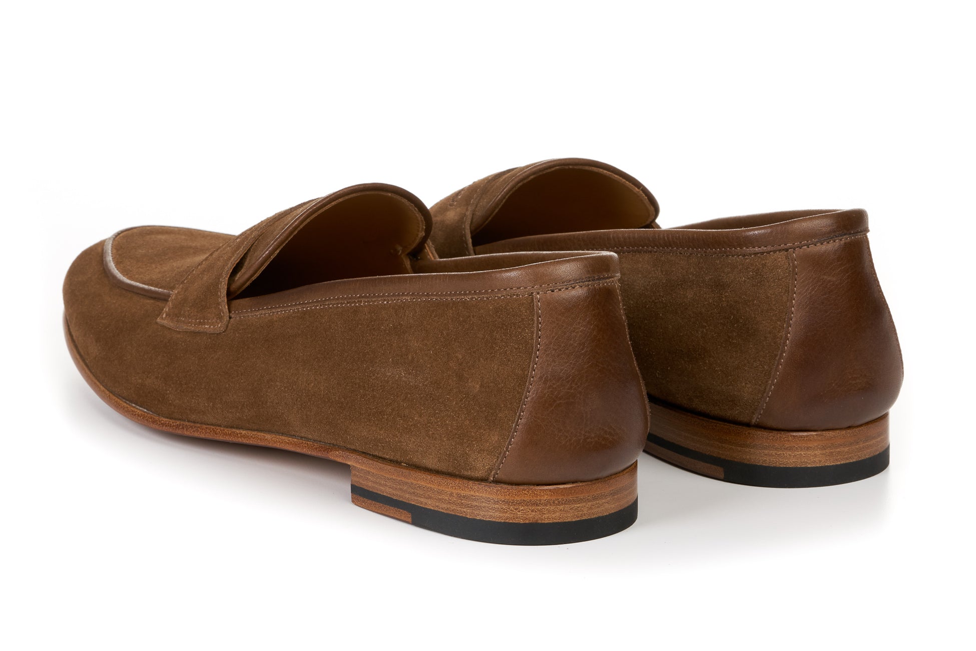 The Louis Penny Loafer - Martora Suede – Paul Evans
