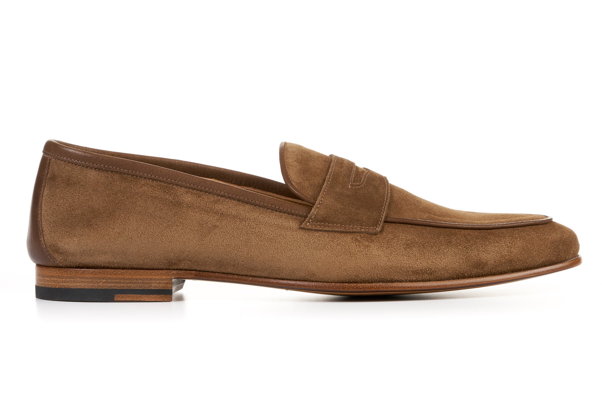 The Louis Penny Loafer - Martora Suede – Paul Evans