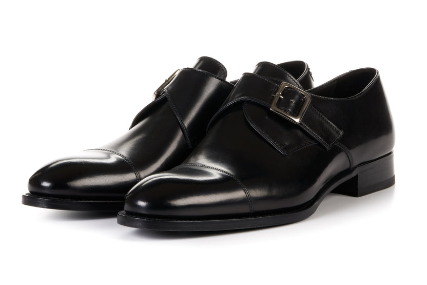 Single Monk Strap Shoes Italian Craftsmanship & Elegance
