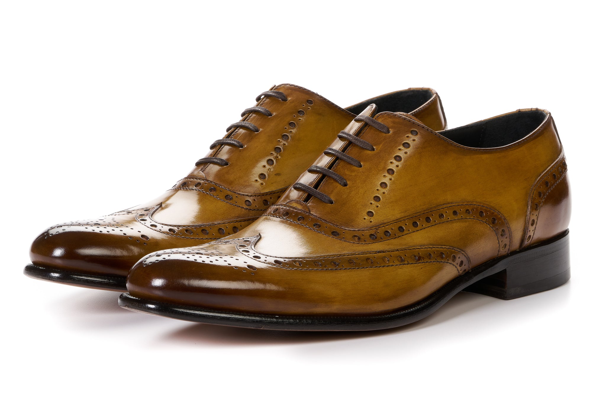 The West II Wingtip Oxford - Tobacco Paul Evans The West II Wingtip Oxford - Tobacco Paul Evans