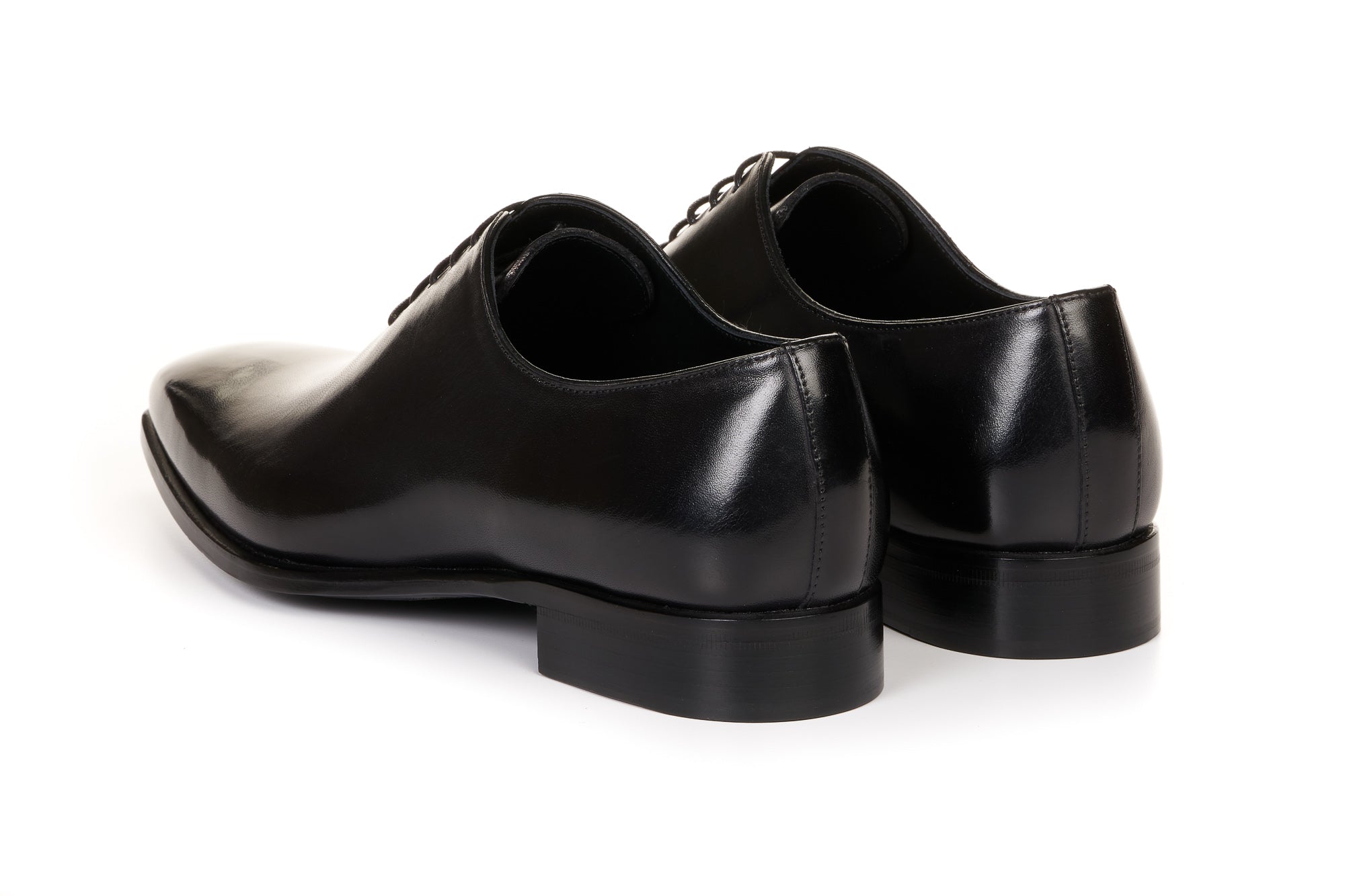 mens black leather dress shoes The Ramses Wholecut Oxford