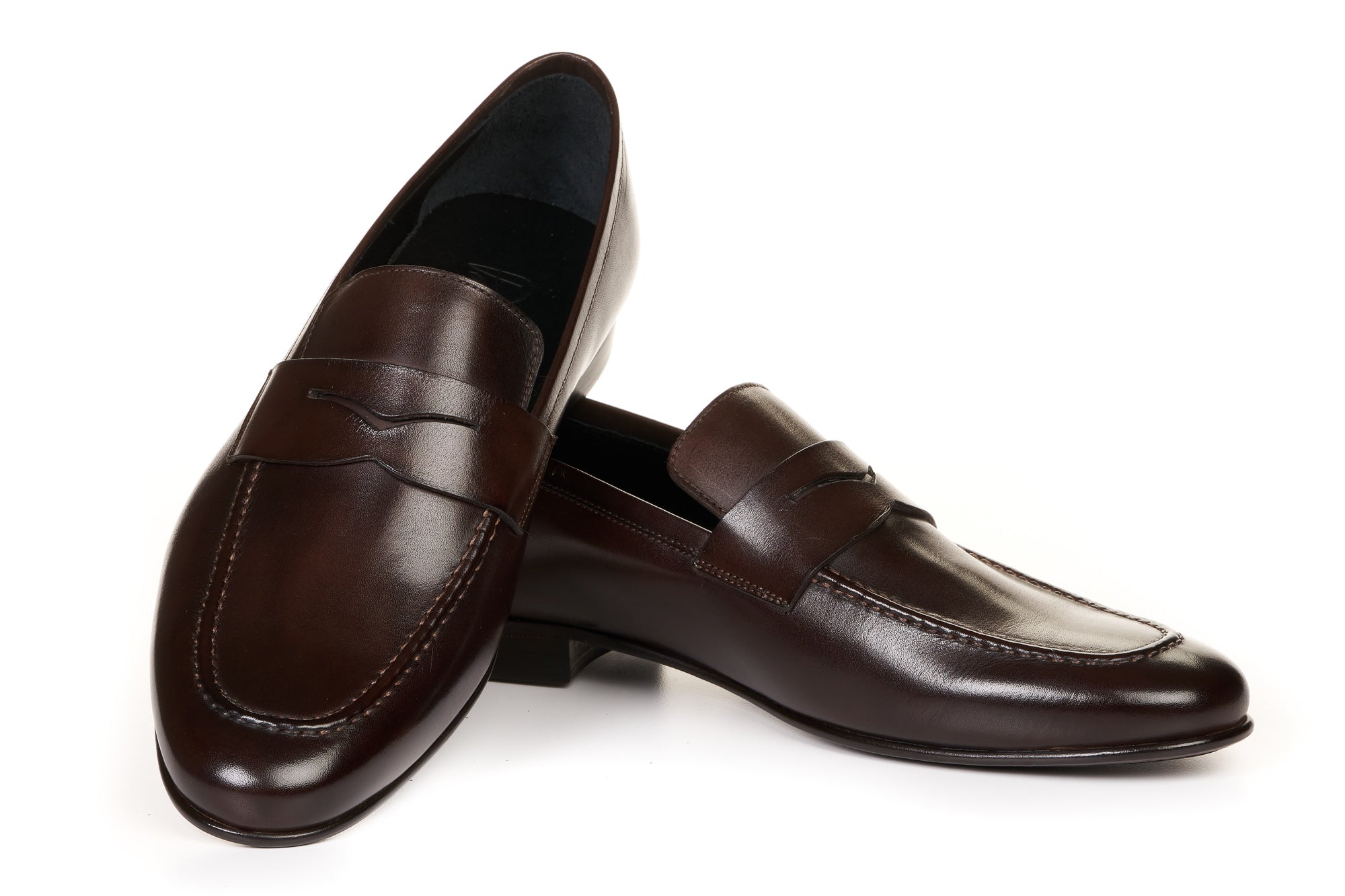 The Edward Penny Loafer - Dark Brown Chocolate – Paul Evans