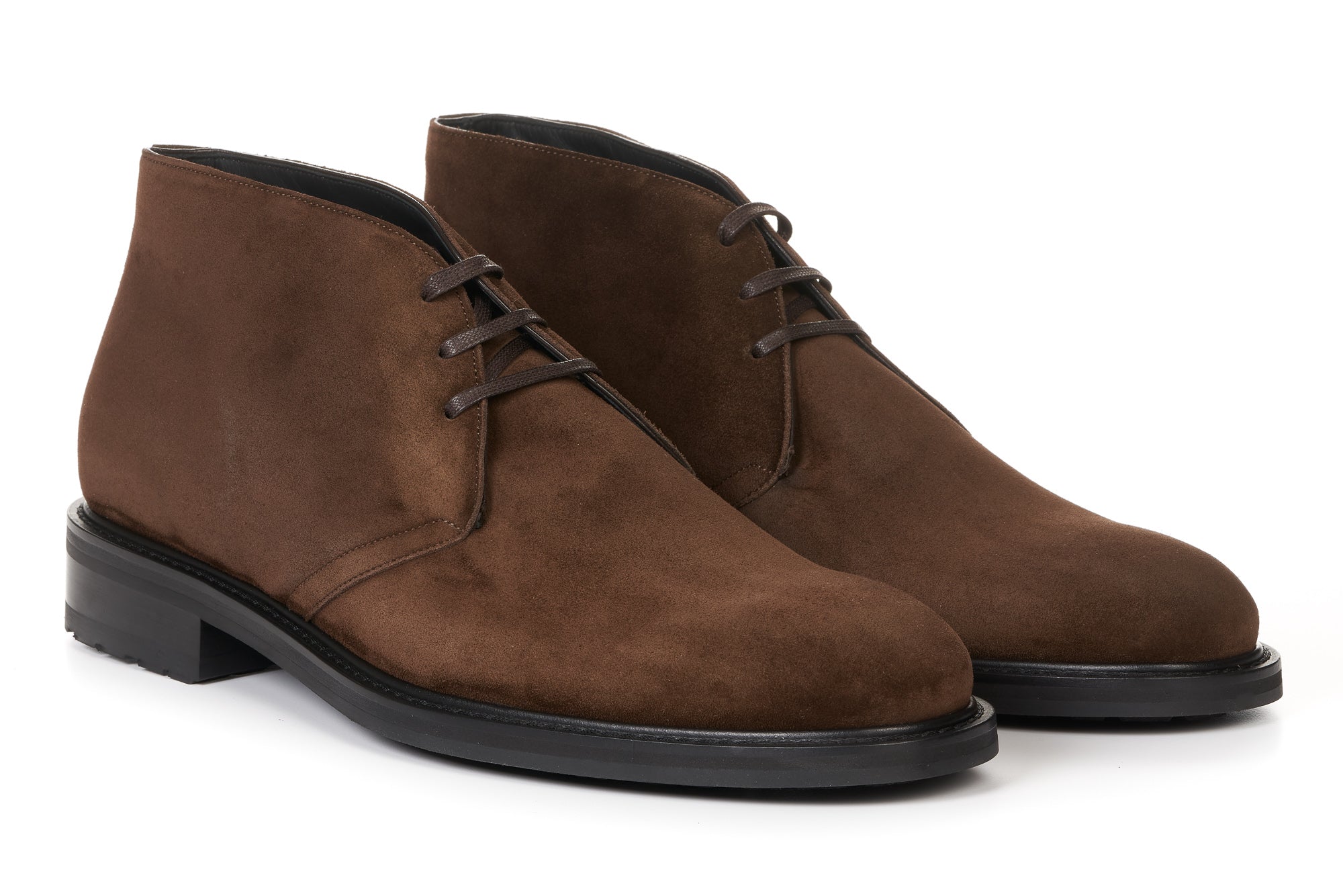 The Agnelli Chukka Boot - Brown Suede – Paul Evans