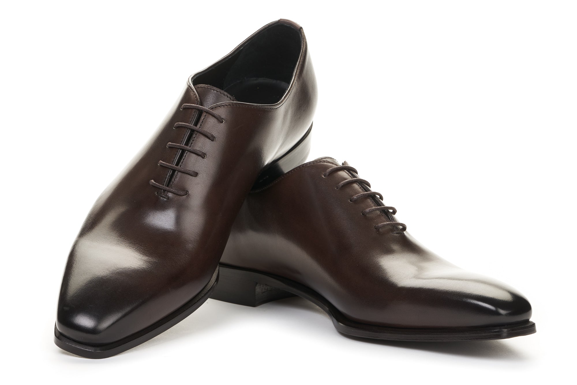 dark brown oxford dress shoes The Ramses Wholecut Oxford